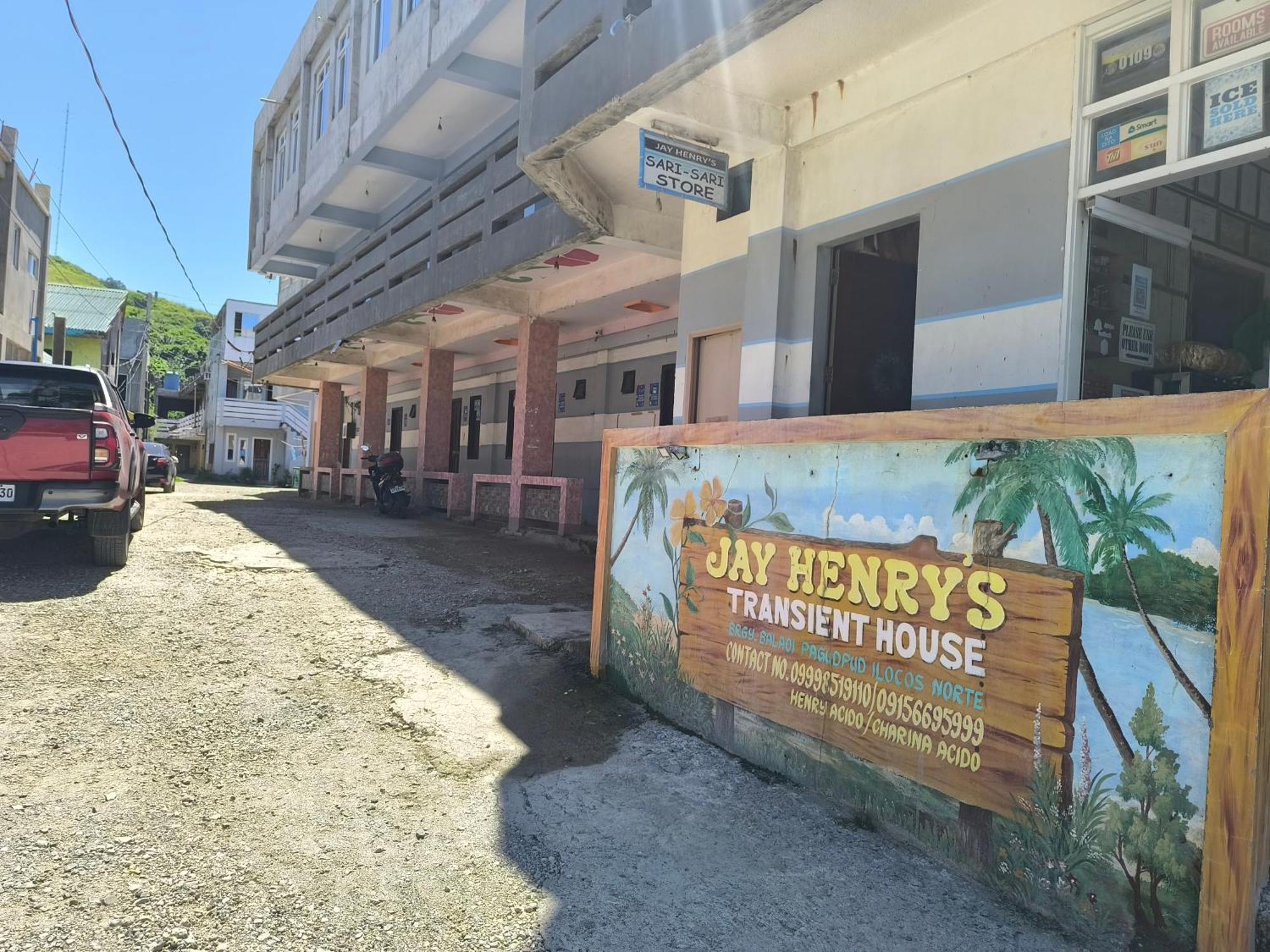 Jay Henry Transient Beach House, B Pagudpud, Blue Lagoon Beach Eksteriør billede